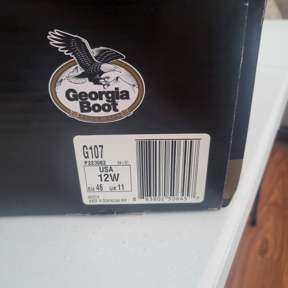 Georgia Boots  size 12w NWT  brand new - Picture 9 of 10